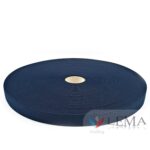 Elastique polyester 15 mm marine